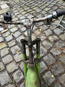 Vidlice, řídítka, kolo a blatník Jawa pionýr 555 - 14