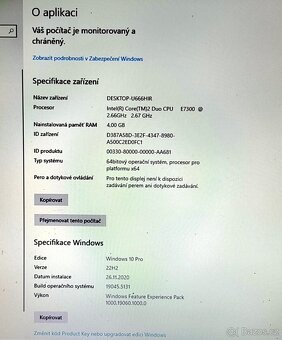 Prodám kompletní sestavu PC HAL 3000 - 14