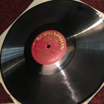 Šelakové gramofonové desky pohádky Popelka Perníková - 14