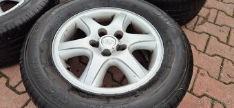 Alu kola Hyundai Tucson 5x114,3 6,5x16 ET41 235/60r16 letní - 14