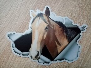 Samolepky na auto s koníky - PLEMENA, ANGLIE - 14