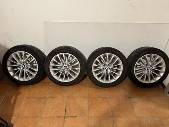 ORIGINAL ALU KOLA BMW 5 G30 G31 245/45/18 zimní pneu micheli - 14