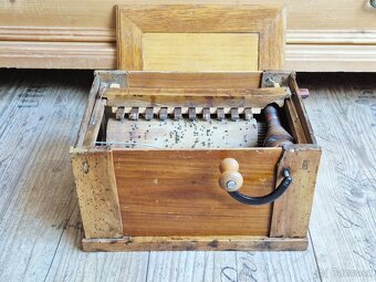 Starožitný flašinet Serinette, 19 století - 14