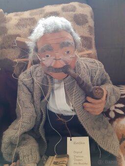 Dvě velké marionety - babička a dědeček - 14