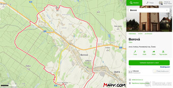 Prodej pozemku 5776 m2 v Borové u Poličky, okr. Svitavy - 14