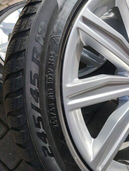 ALU KOLA AUDI / VW 5X112 R19 SADA KOMPLET ZIMA - 14