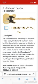 Fender Telecaster USA - 14