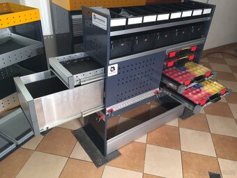 Würth Regále do úžitkových vozidiel Trafic T6 Custom - 14