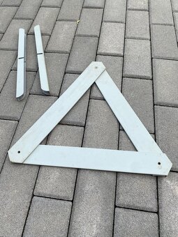 Výstražný trojúhelník retro - 14