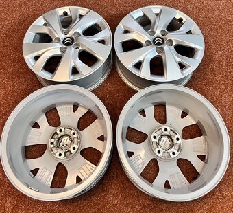 5x108 R16 Originál alu disky Citroen C4 - ET 47 - 14