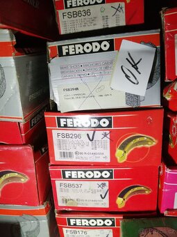 Brzdové čelist různé vozy Ferodo - 14