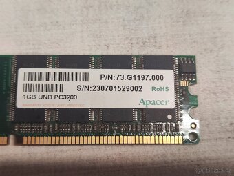 Velká sada RAM pamětí (DDR3, DDR2, DDR1) - 14