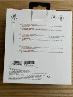 Ergonomická myš Dareu, Bluetooth + USB dongle, NOVÁ - 14