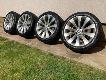 Škoda Superb 3, alu kola Pegasus 235/45/R18 se zimní pneu - 14