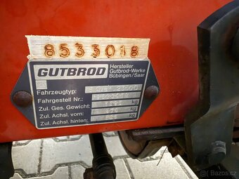 Malotraktor GutBrod 2350D + sekačka - 14