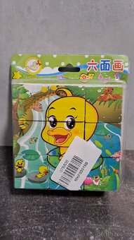 Dřevěné kostky s obrázky - 14