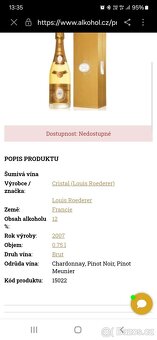 Šampaňské Louis Roeder Cristal 2007 - 14