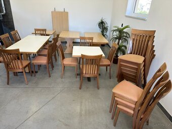 9ks PROFI restaurační jídelní stoly GASTRO - 14