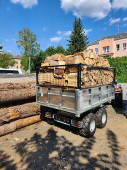 Hydraulický sklápěcí vozík za čtyřkolku 1.400kg s SPZ - 14