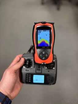 NOVÁ loďka GPS pro zavážení na ryby s baterií 10000mAh+obal - 14