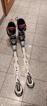 lyže s vázáním+ doplňky - 14