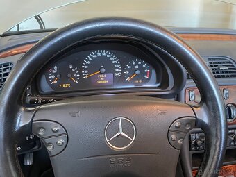 CLK 208 cabrio 200K, manuál r.v. 2002, najeto 196tis, kabrio - 14