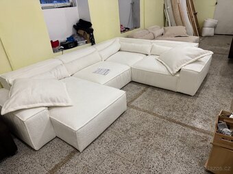 NOVÁ Luxusní Sedací souprava Sirpio 360x260 Boucle - 14