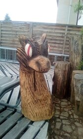 dřevěné sochy od známého sochaře - 14