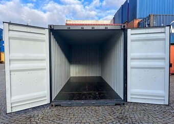 Lodní kontejner 20 šedá tmavá Praha - 14