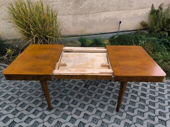 Art Deco jídelní rozkládací stůl Jindřich Halabala - 14