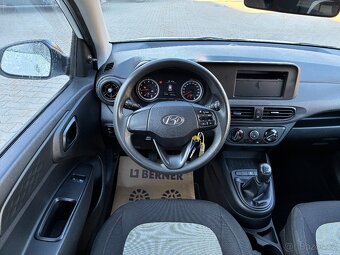 Hyundai i10 1.0i 49kW KOUPENO V ČR DPH 1MAJITEL - 14