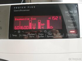 LUXUSNÍ PRAČKA AEG-9KG,NEJVYŠŠÍ MODEL 9,tř.A+++,PARNÍ PROGRA - 14