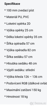 MARVO CH 132 luxusní herní křeslo - 14
