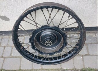 Pneu 3.75-19 i-40 duše pásek pod duši Dněpr Ural M72 K750 - 14