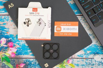 Kovová krytka na zadní fotoaparát Xiaomi, Redmi, Poco - 14