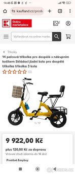 Nová tříkolka pro seniory skládací - 14