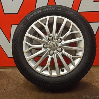 ALU kola Audi, 7x16 , ET48, zimní pneu 205/55/16 - 14