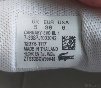 Boty LACOSTE velikost 38 - 14