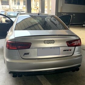 AUDI A6 C7 4G spoiler kridlo lipko na kufor - 14