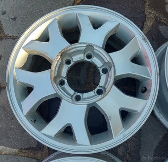 Litá kola originál 16" Ssangyong Rexton I. Tři typy - 14