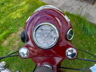 Bsa B33 500 ohv, bílé TP SPZ r.v. 1953 - 14