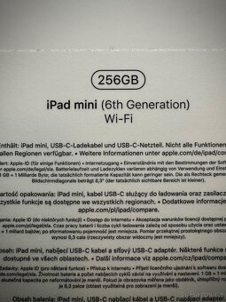 iPad mini 6. generace 256 GB (Wi-Fi, vesmírně šedý) - 14