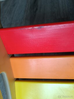 Duhová dřevěná houpačka Swing - 14