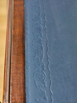 Velký anglický psací stůl. Oboustranný - 14