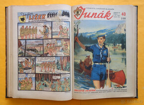 kompletní Junák- 29. ročník /1946- 47/ svázaná čísla 1.- 47. - 14