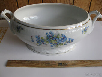 Starožitné malé sošky, starožitný popelník,mísky,anděl 3x - 14