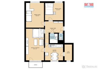Prodej bytu 3+1 s garáží, 74 m², Všeradice - 14