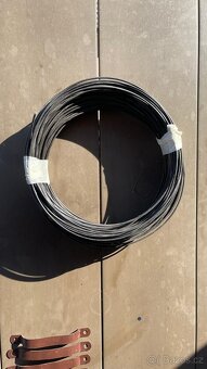 pletivo poplastované hnědé 180cm, sloupky a příslušenství - 14