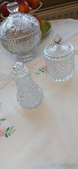 Křišťálová solnička a cukřenka - 14