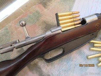 Puška Gewehr 1888  DANZIG , náboje , TORMENTACE , , řemen, p - 14